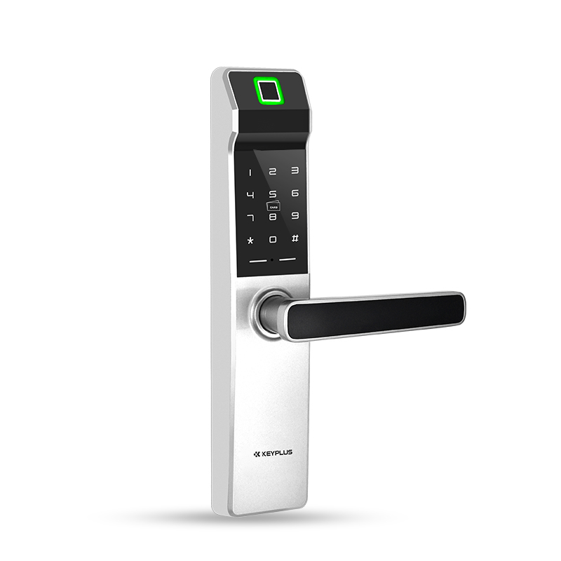 Factory making Digital Smart Door Lock -
 NF21A/NC21 Smart Slim Zinc Alloy Password Card Fingerprint Remote Control – KEYPLUS