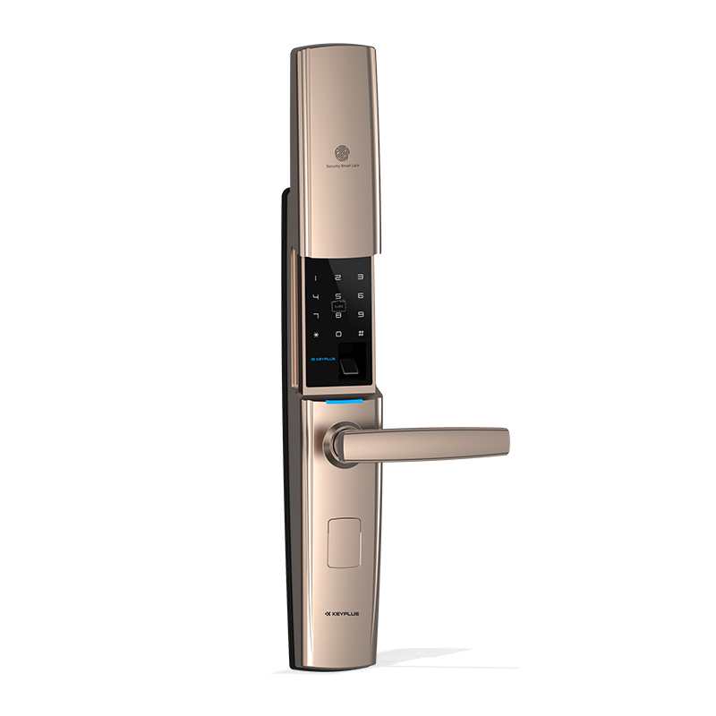 OEM CE Certification Smart Door Lock Suppliers -
 Z8 Password Fingerprint Key Card Security Cover Sliding Door Locks – KEYPLUS