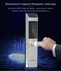 N3T With TT Lock APP Bluetooth Control Fingerprint Electronic Safe Door Lock