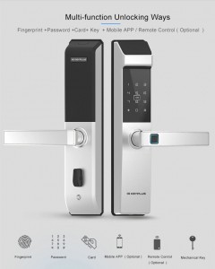 N3T With TT Lock APP Bluetooth Control Fingerprint Electronic Safe Door Lock