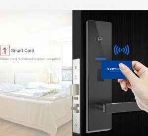 HT-22  Smart Digital Rfid Key Card Hotel Lock Series