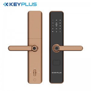 K6 – Splendid Appearance Fingerprint Mobile NFC Opening Electronic Door Lock with Doorbell