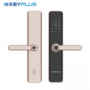 K6 – Splendid Appearance Fingerprint Mobile NFC Opening Electronic Door Lock with Doorbell