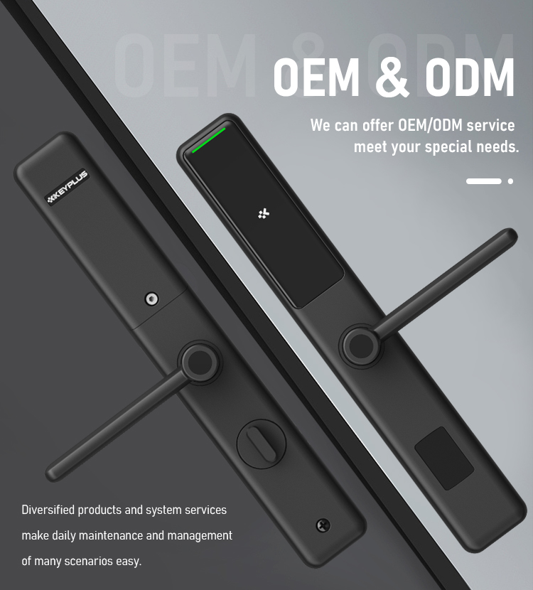 OEM CE Certification Hotel Latch Lock Suppliers - HT-L2  – NEW Ultra-thin Slim Design High Security Updated Management System Hotel Lock Series – KEYPLUS