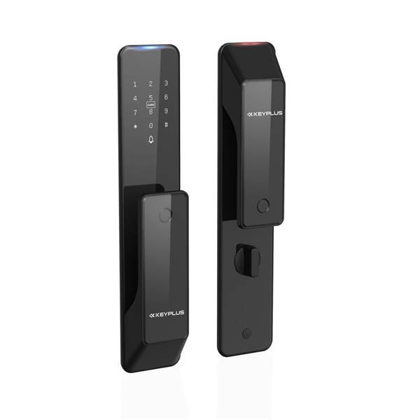 China Wholesale 1 3.56mhz Bluetooth Door Lock Products - KX2 – 2021 NEW Push-pull Automatic Innovative Design Fingerprint Smart Door Lock  – KEYPLUS