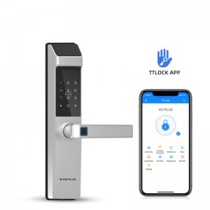 China Wholesale Kaadas Smart Lock Manufacturers -
 N3T With TT Lock APP Bluetooth Control Fingerprint Electronic Safe Door Lock – KEYPLUS