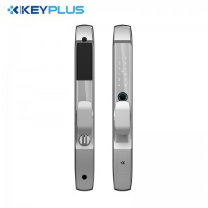T8 – New Slim Door Lock with Fingerprint Password TT Lock Control Smart Door Lock