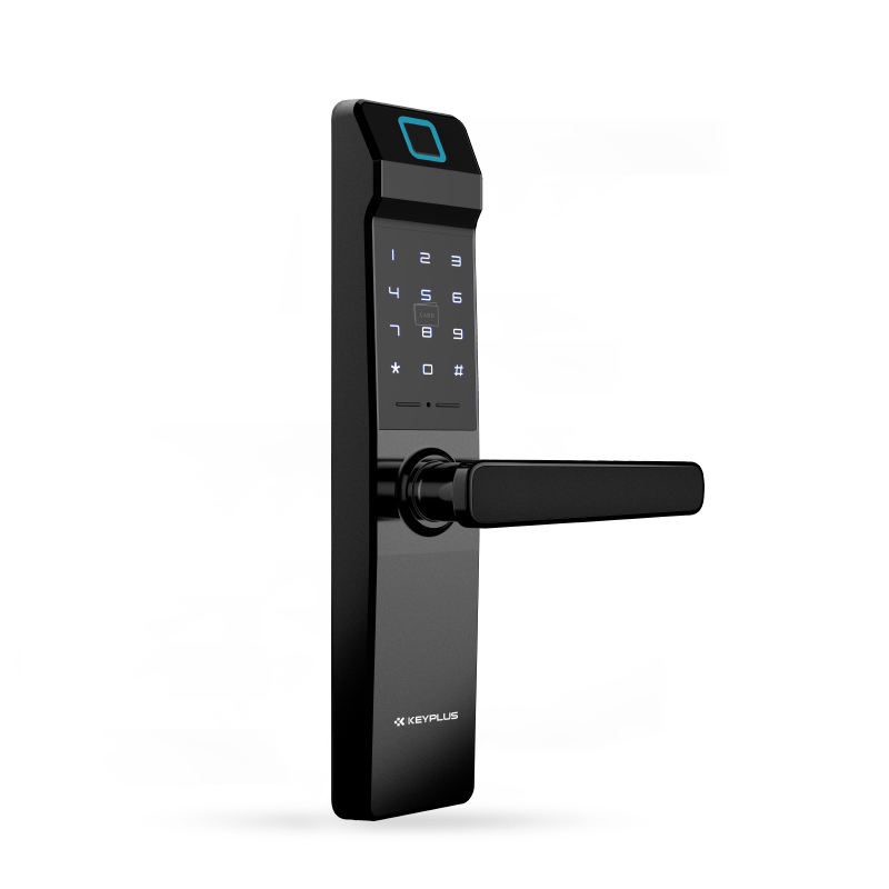 2020 Good Quality Smart Locks For Home Office And Apartment - NF21A/NC21 Smart Slim Zinc Alloy Password Card Fingerprint Remote Control – KEYPLUS detail pictures