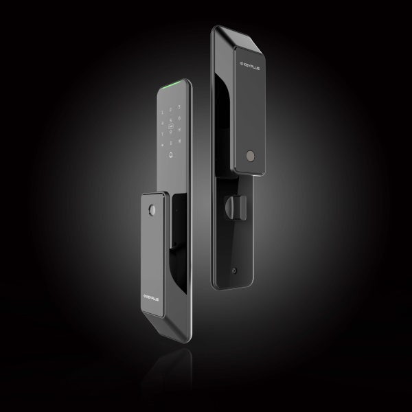 China Wholesale Commercial Smart Door Locks Products - KX2 – 2021 NEW Push-pull Automatic Innovative Design Fingerprint Smart Door Lock  – KEYPLUS detail pictures